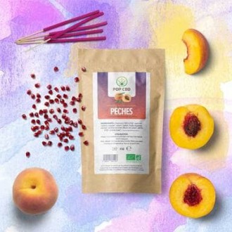 CBD bio Kräutertee "Pfirsich" 35g - Pop CBd