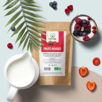 CBD bio Kräutertee "Rote Früchte" 35g - Pop CBD