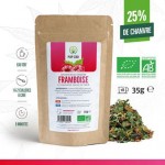 Bio CBD Kräutertee "Himbeere" 35g - Pop CBD