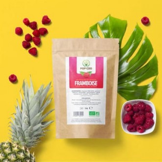 Bio CBD Kräutertee "Himbeere" 35g - Pop CBD