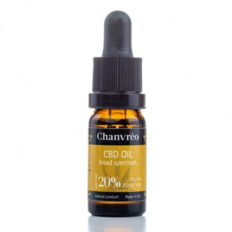 Huile de CBD 20 % Broad Spectrum Chanvréo