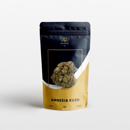 Bestes rauchbares CBD: Amnesia Kush